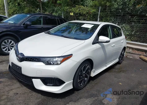 2017 Toyota Corolla Im z USA, uszkodzony, nr VIN JTNKARJE7HJ547837